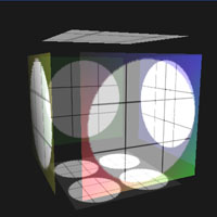 This is a screen capture from a streaming OpenGL server 
using POGL to generate on-demand frames from an animated model.